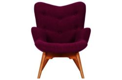 Hygena Angel Fabric Chair - Pink.